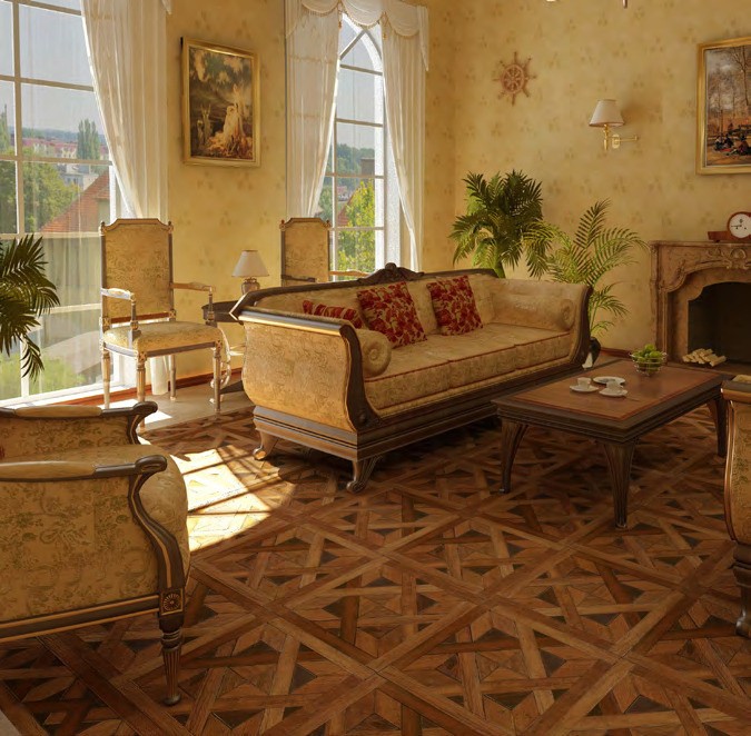 Modular Parquet from the Elegance Decor company collection